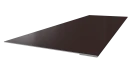 Планка завершающая 65x2000 мм, 8017 шоколадно-коричневый PUR Pruf