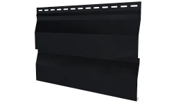 Корабельная доска 267/236x0,4 мм, 9005 черный янтарь глянцевый