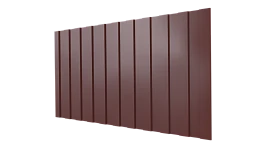 Профнастил С8 1200/1150x0,65 мм, 3009 оксид красный глянцевый