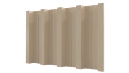 Профнастил Н60 902/845x0,45 мм, 1015 св слоновая кость глянцевый