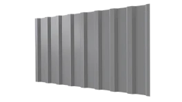 Профнастил С20B 1150/1100x0,4 мм, 9006 бело-алюминиевый глянцевый