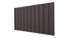 Профнастил С8 1200/1150x0,5 мм, 8017 шоколадно-коричневый матовый
